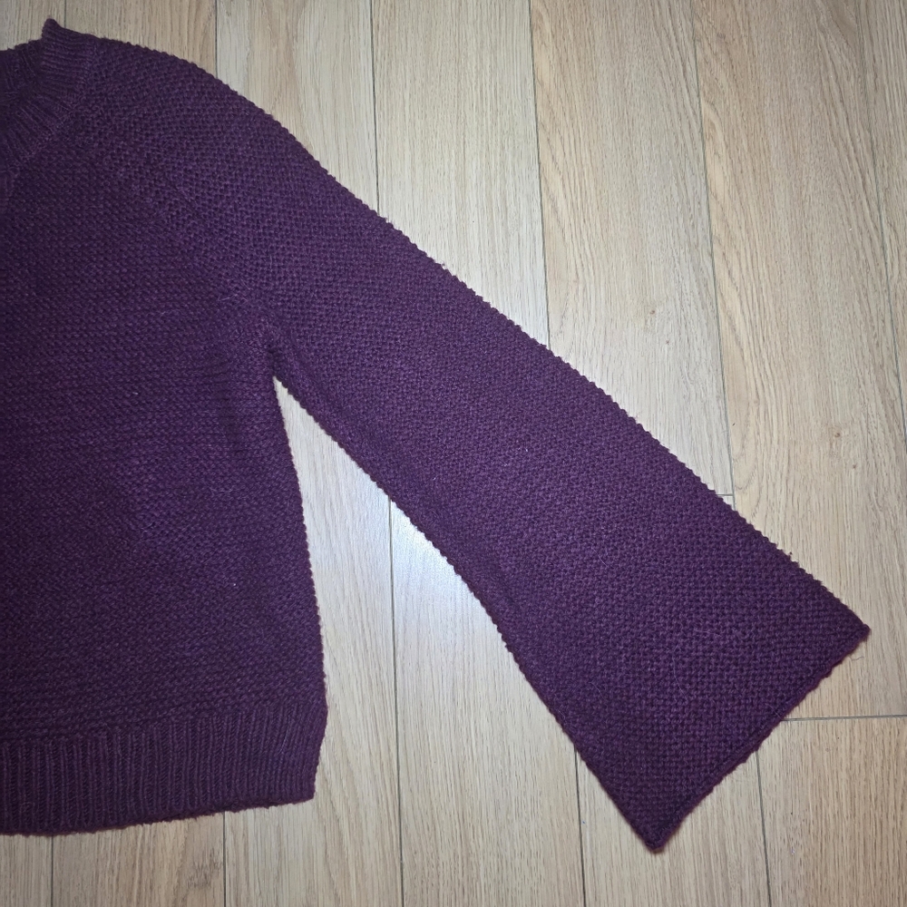 Madewell Alpaca Blend Bell Sleeve Sweater- S - Picture 6 of 15
